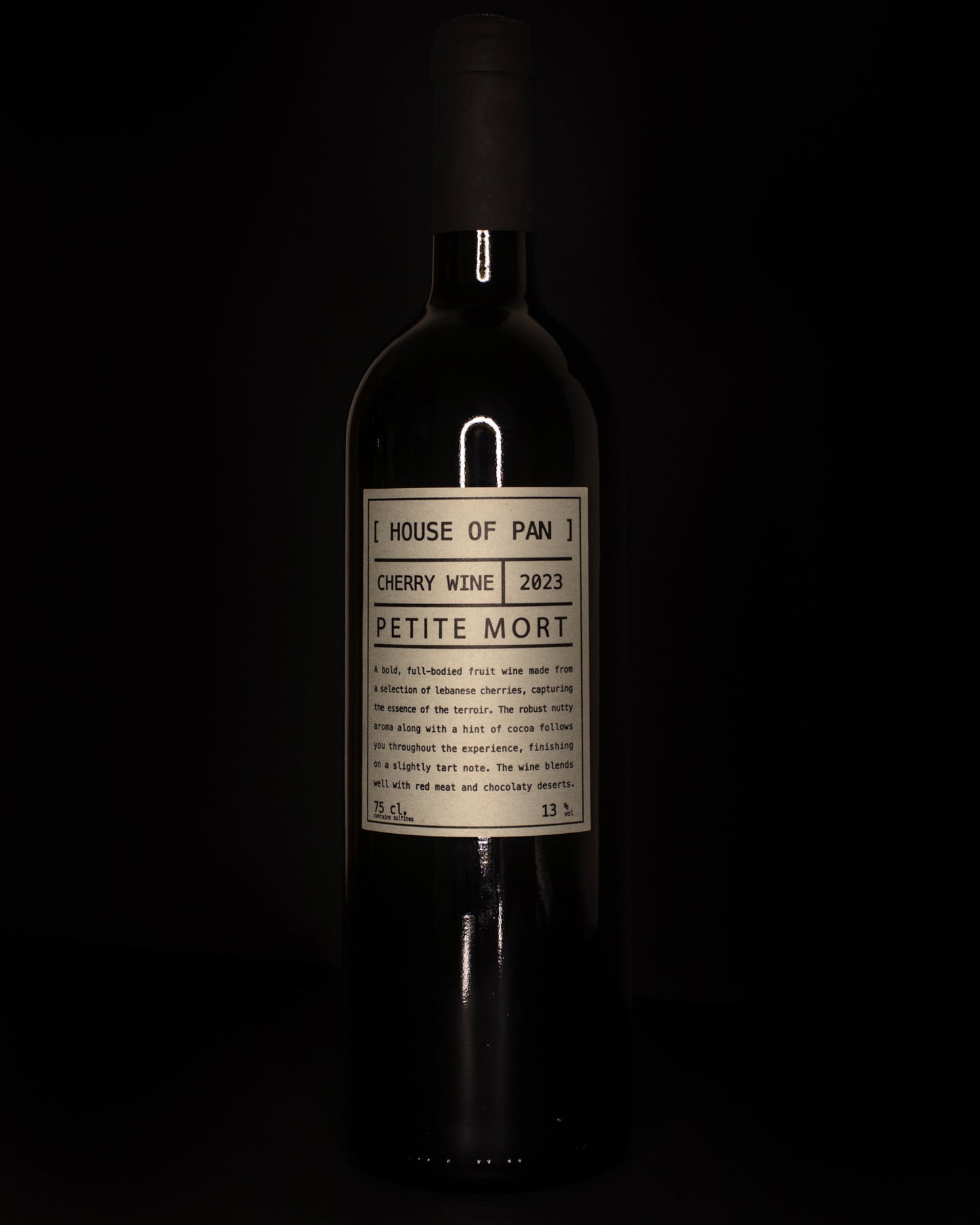 Petite Mort, Red Cherry Wine, 75cl.